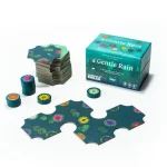 Photo of the card game Gentle Rain and contents